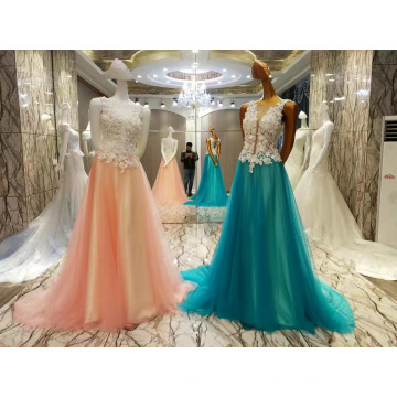 Новое Прибытие 2017 брак 3D цветок Вечерние платья